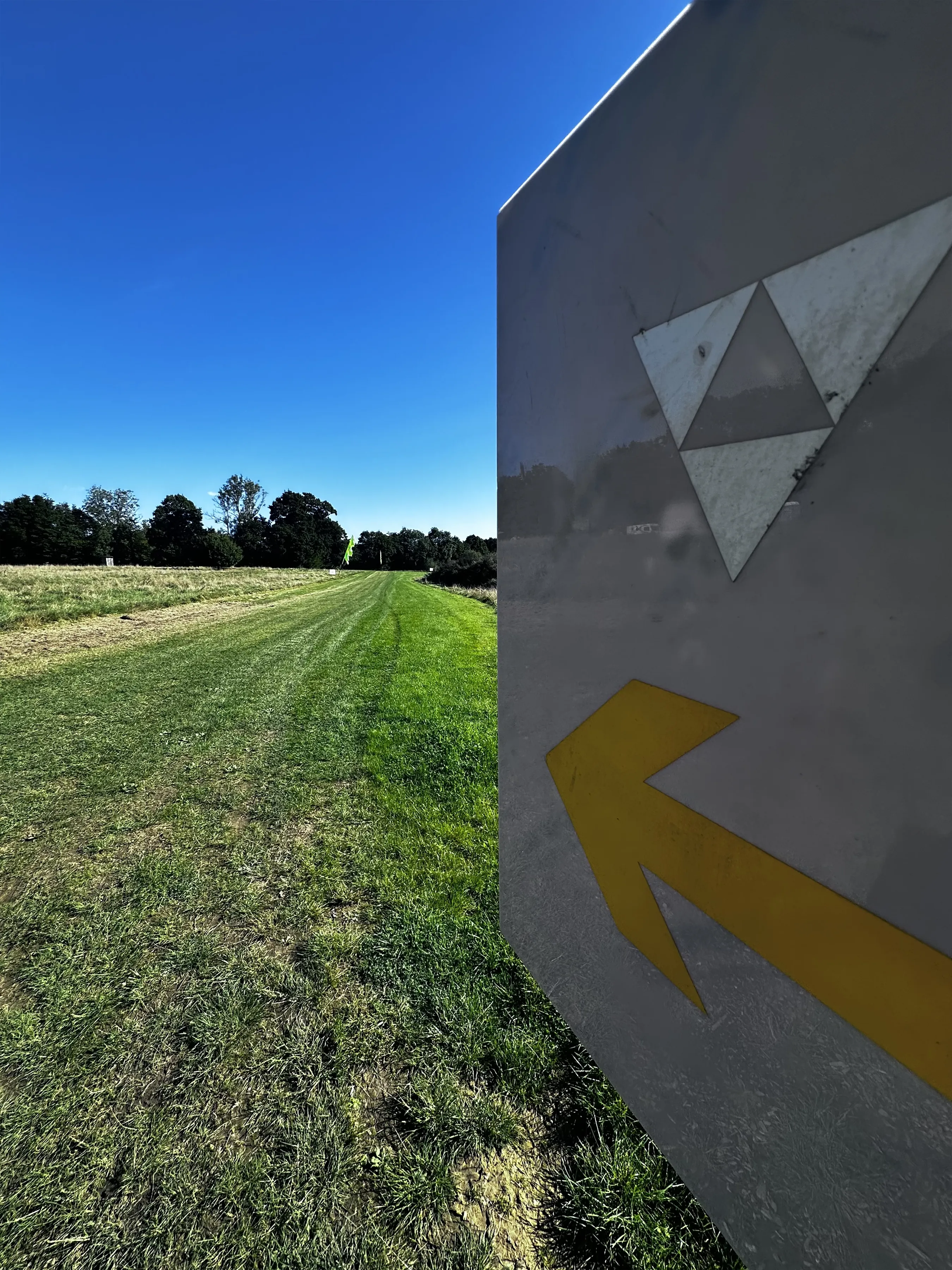 Tents pitched across the camping field at Beat Bunker