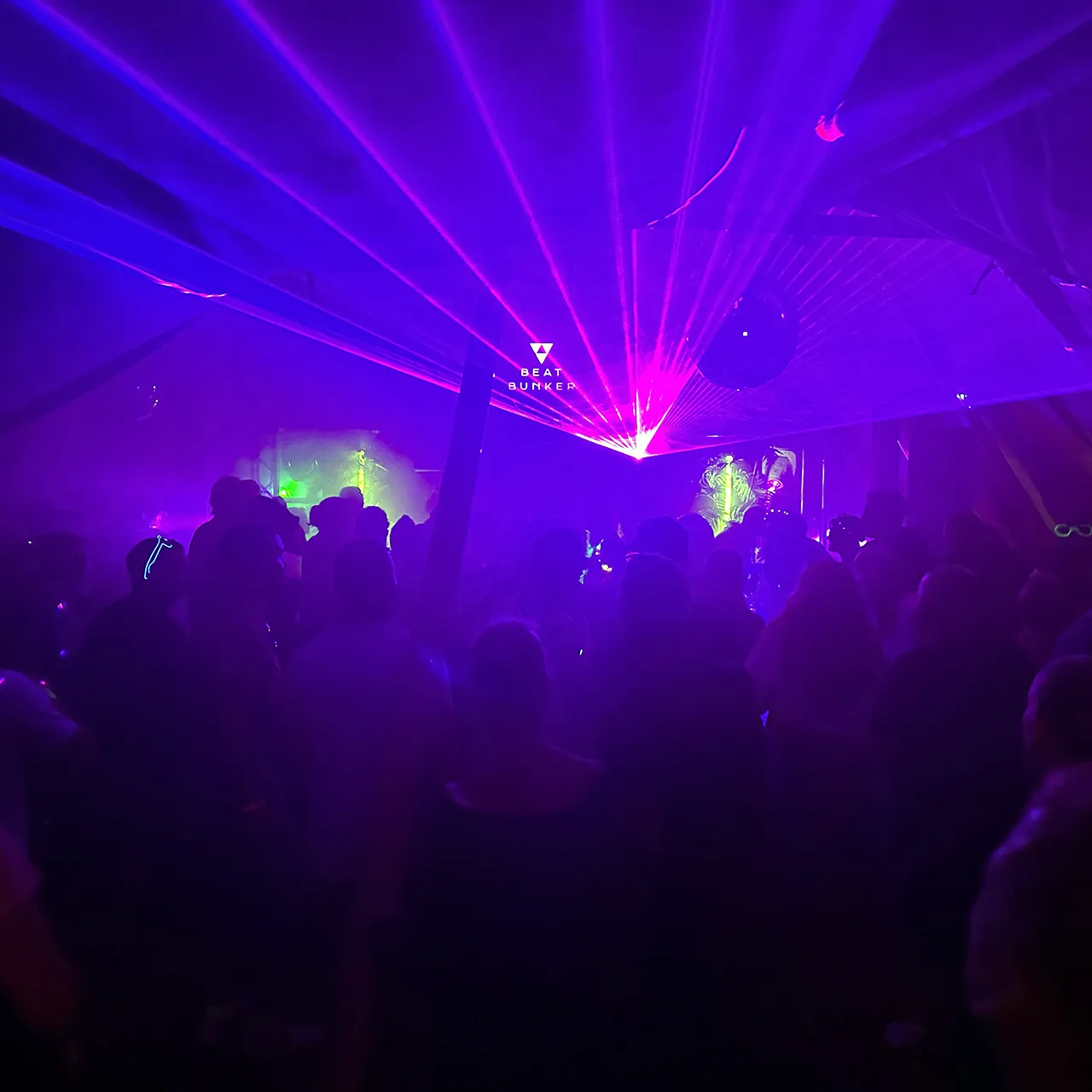 The Beat Bunker festival venue in the East Sussex countryside